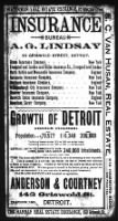 US, City Directories for Detroit, Michigan, 1861-1923 record example