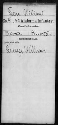 Thumbnail for William > Freese, William