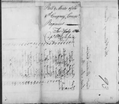 Thumbnail for Connecticut Regiment (1783) > 157