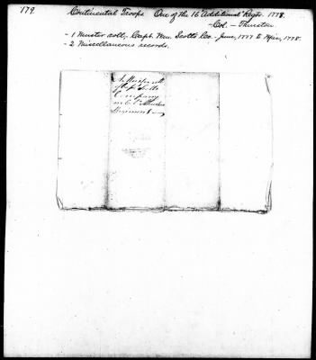 Thumbnail for Thruston's Regiment (1778) > 179