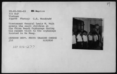 Thumbnail for Officers and Officials > Officers and Officials - Lewis Walt