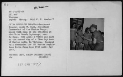 Thumbnail for Officers and Officials > Officers and Officials - Lewis Walt