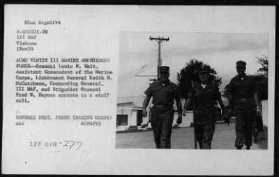 Thumbnail for Officers and Officials > Officers and Officials - Lewis Walt