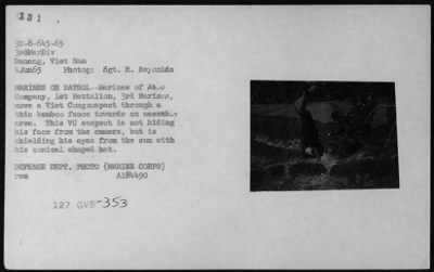 Thumbnail for Viet Cong Suspects, Prisoners > Viet Cong Suspects and Prisoners - 1965