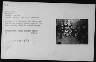 Thumbnail for Viet Cong Suspects, Prisoners > Viet Cong Suspects and Prisoners - 1965