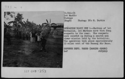 Thumbnail for Viet Cong Suspects, Prisoners > Viet Cong Suspects and Prisoners - 1965