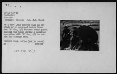 Thumbnail for Viet Cong Suspects, Prisoners > Viet Cong Suspects and Prisoners - 1965