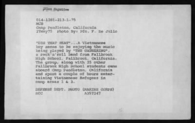 Thumbnail for Vietnamese Civilian Life > Vietnamese Refugees (in US)