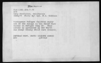 Thumbnail for Vietnamese Civilian Life > Vietnamese Refugees (in US)