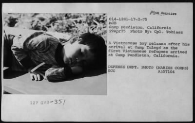 Thumbnail for Vietnamese Civilian Life > Vietnamese Refugees (in US)