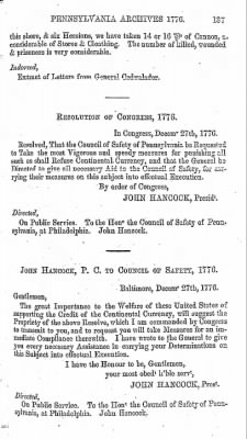 Thumbnail for Volume V > Pennsylvania Archives 1776