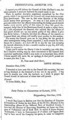 Volume V > Pennsylvania Archives 1776