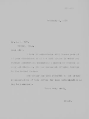 Old German Files, 1909-21 > L. A. Nye (#8000-134851)