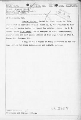 Old German Files, 1909-21 > Various (#8000-133378)