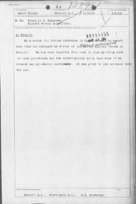 Old German Files, 1909-21 > Franklin G. McKeever (#8000-128951)