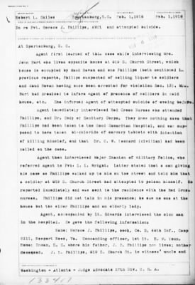 Old German Files, 1909-21 > Horace J. Phillips (#133417)