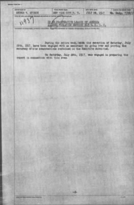 Miscellaneous Files, 1909-21 > ALLEGED VIOLATION SECTION 215 U.S.C.C (#11937)