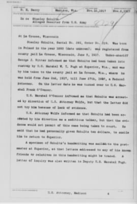 Old German Files, 1909-21 > Stanley Schultz (#87291)