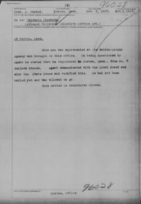 Old German Files, 1909-21 > Alleged Violation Selective Service Act (#96028)