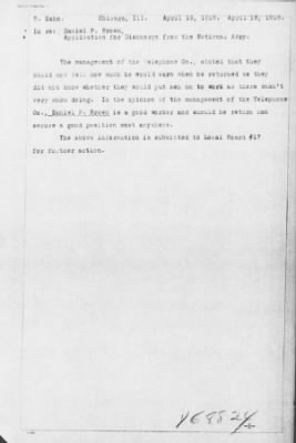 Old German Files, 1909-21 > Daniel P. Brown (#168824)