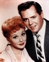 Desi Arnaz (March 2, 1917 – December 2, 1986) with wife Lucille Ball