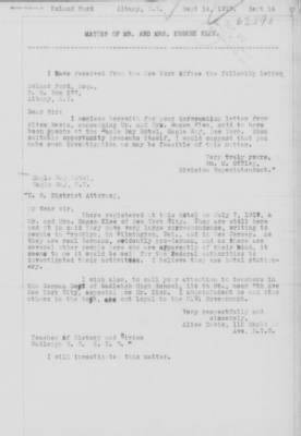 Old German Files, 1909-21 > Mr. and Mrs. Eugene Klee (#62890)