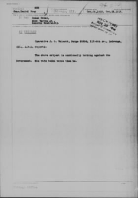 Old German Files, 1909-21 > Isaac Rubel (#94370)