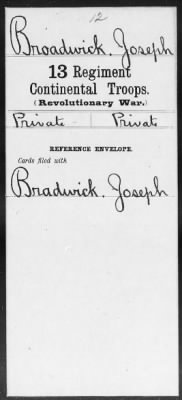 Thumbnail for Joseph > Broadwick, Joseph