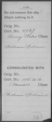 Thumbnail for Company [Blank] > Williams, William (WC4837)