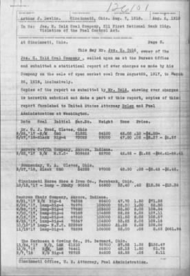 Thumbnail for Old German Files, 1909-21 > Violation of the Fuel Control Act (#8000-126101)