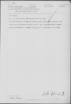 Old German Files, 1909-21 > Frank Wilson (#8000-81123)