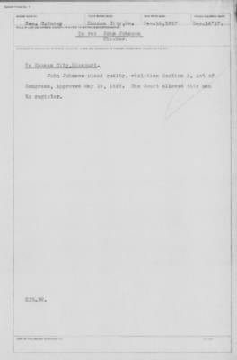 Old German Files, 1909-21 > John Johnson (#8000-81032)