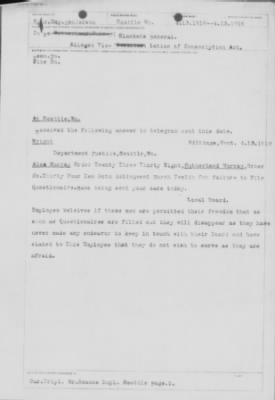 Old German Files, 1909-21 > Various (#81001)