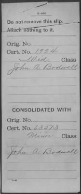 Thumbnail for Company [Blank] > Bodwell, John A (WC1924)