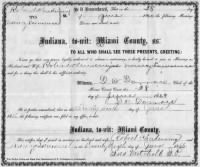 Thumbnail for Clendening/Lawrence marriage certificate