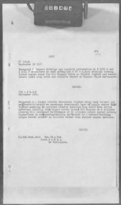 Thumbnail for A: Early History and General Organization of the AEF Air Service > 17: Cablegrams Exchanged Between GHQ and SOS, AEF, and the War Department Relating to Airplanes and Engines