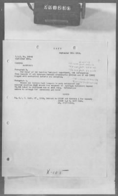 Thumbnail for A: Early History and General Organization of the AEF Air Service > 20: Cablegrams Sent by the SOS (S Series) to the War Department Relating to Aeronautical Topics AND Courier Cablegrams Received by the SOS (X Series) from the War Department AND Courier Cablegrams Sent by the SOS (CS Series) to the War Department AND Courier Cablegrams Received by the SOS (CX Series) from the War Department