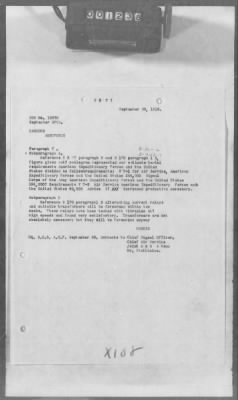 Thumbnail for A: Early History and General Organization of the AEF Air Service > 20: Cablegrams Sent by the SOS (S Series) to the War Department Relating to Aeronautical Topics AND Courier Cablegrams Received by the SOS (X Series) from the War Department AND Courier Cablegrams Sent by the SOS (CS Series) to the War Department AND Courier Cablegrams Received by the SOS (CX Series) from the War Department