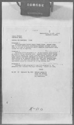 Thumbnail for A: Early History and General Organization of the AEF Air Service > 20: Cablegrams Sent by the SOS (S Series) to the War Department Relating to Aeronautical Topics AND Courier Cablegrams Received by the SOS (X Series) from the War Department AND Courier Cablegrams Sent by the SOS (CS Series) to the War Department AND Courier Cablegrams Received by the SOS (CX Series) from the War Department