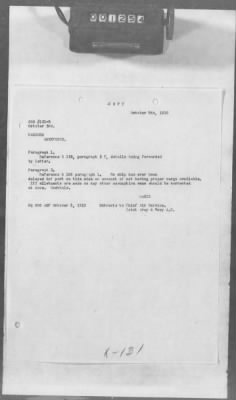 Thumbnail for A: Early History and General Organization of the AEF Air Service > 20: Cablegrams Sent by the SOS (S Series) to the War Department Relating to Aeronautical Topics AND Courier Cablegrams Received by the SOS (X Series) from the War Department AND Courier Cablegrams Sent by the SOS (CS Series) to the War Department AND Courier Cablegrams Received by the SOS (CX Series) from the War Department