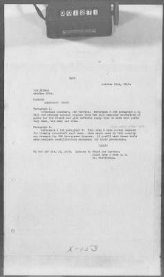 Thumbnail for A: Early History and General Organization of the AEF Air Service > 20: Cablegrams Sent by the SOS (S Series) to the War Department Relating to Aeronautical Topics AND Courier Cablegrams Received by the SOS (X Series) from the War Department AND Courier Cablegrams Sent by the SOS (CS Series) to the War Department AND Courier Cablegrams Received by the SOS (CX Series) from the War Department