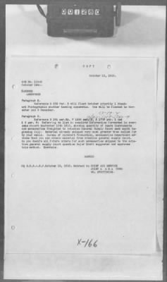 Thumbnail for A: Early History and General Organization of the AEF Air Service > 20: Cablegrams Sent by the SOS (S Series) to the War Department Relating to Aeronautical Topics AND Courier Cablegrams Received by the SOS (X Series) from the War Department AND Courier Cablegrams Sent by the SOS (CS Series) to the War Department AND Courier Cablegrams Received by the SOS (CX Series) from the War Department