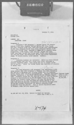 Thumbnail for A: Early History and General Organization of the AEF Air Service > 20: Cablegrams Sent by the SOS (S Series) to the War Department Relating to Aeronautical Topics AND Courier Cablegrams Received by the SOS (X Series) from the War Department AND Courier Cablegrams Sent by the SOS (CS Series) to the War Department AND Courier Cablegrams Received by the SOS (CX Series) from the War Department