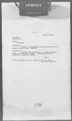 A: Early History and General Organization of the AEF Air Service > 20: Cablegrams Sent by the SOS (S Series) to the War Department Relating to Aeronautical Topics AND Courier Cablegrams Received by the SOS (X Series) from the War Department AND Courier Cablegrams Sent by the SOS (CS Series) to the War Department AND Courier Cablegrams Received by the SOS (CX Series) from the War Department