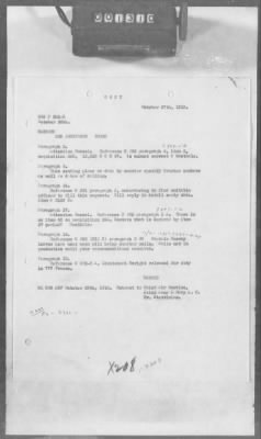 Thumbnail for A: Early History and General Organization of the AEF Air Service > 20: Cablegrams Sent by the SOS (S Series) to the War Department Relating to Aeronautical Topics AND Courier Cablegrams Received by the SOS (X Series) from the War Department AND Courier Cablegrams Sent by the SOS (CS Series) to the War Department AND Courier Cablegrams Received by the SOS (CX Series) from the War Department