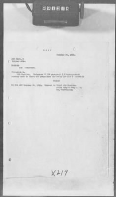 Thumbnail for A: Early History and General Organization of the AEF Air Service > 20: Cablegrams Sent by the SOS (S Series) to the War Department Relating to Aeronautical Topics AND Courier Cablegrams Received by the SOS (X Series) from the War Department AND Courier Cablegrams Sent by the SOS (CS Series) to the War Department AND Courier Cablegrams Received by the SOS (CX Series) from the War Department