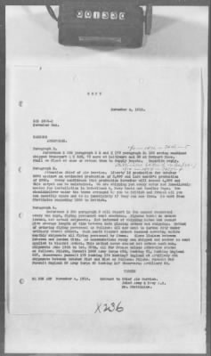 A: Early History and General Organization of the AEF Air Service > 20: Cablegrams Sent by the SOS (S Series) to the War Department Relating to Aeronautical Topics AND Courier Cablegrams Received by the SOS (X Series) from the War Department AND Courier Cablegrams Sent by the SOS (CS Series) to the War Department AND Courier Cablegrams Received by the SOS (CX Series) from the War Department