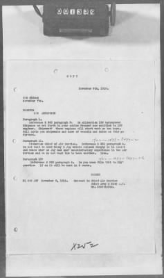 Thumbnail for A: Early History and General Organization of the AEF Air Service > 20: Cablegrams Sent by the SOS (S Series) to the War Department Relating to Aeronautical Topics AND Courier Cablegrams Received by the SOS (X Series) from the War Department AND Courier Cablegrams Sent by the SOS (CS Series) to the War Department AND Courier Cablegrams Received by the SOS (CX Series) from the War Department