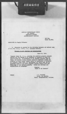 A: Early History and General Organization of the AEF Air Service > 28: Recording and Accounting for the Air Service Property Developments in the AEF