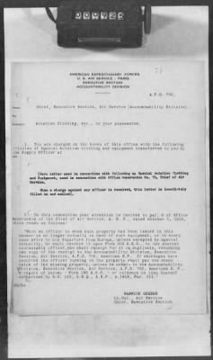 A: Early History and General Organization of the AEF Air Service > 28: Recording and Accounting for the Air Service Property Developments in the AEF